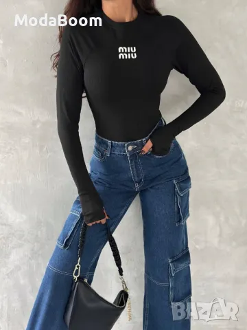 Miu Miu дамско боти Различни цветове , снимка 4 - Потници - 48427929