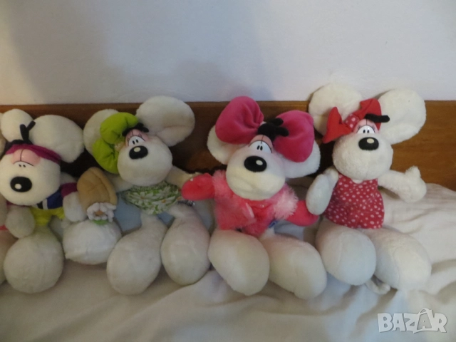 Плюшени мишлета Diddl и кончета за разкош, снимка 5 - Плюшени играчки - 42295102