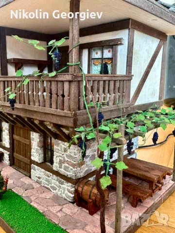 Възрожденска къща, макет, снимка 5 - Колекции - 53788296