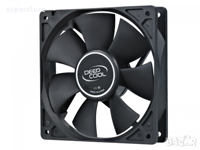 Вентилатор 120x120x25 мм DeepCool Xfan Silent SS000072 1300rpm за кутия 3пинов и молекс конектори, снимка 1 - Други - 34517636