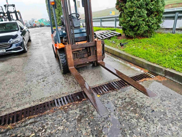 Мотокар Toyota Нов Внос 3 тона, 4метра, Автомат, Изравнител, снимка 7 - Индустриална техника - 52569443