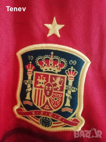 Испания Нова Оригинална Юбилейна 100 години тениска фланелка футболна размер М Spain Adidas , снимка 5 - Тениски - 51320043