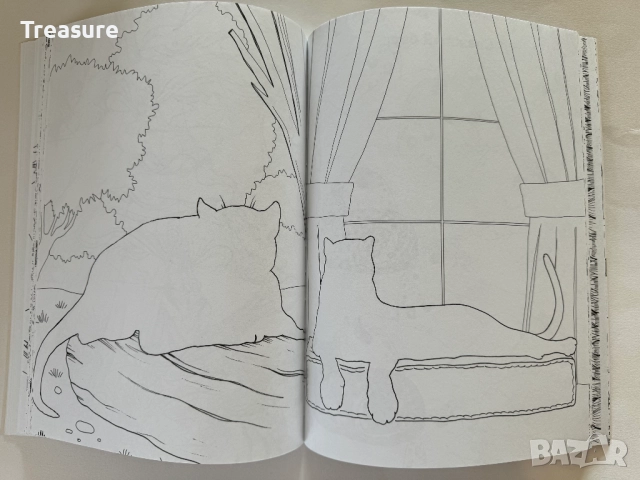 Фантастические Кошки - Раскраска-Антистресс, снимка 16 - Други - 46867302