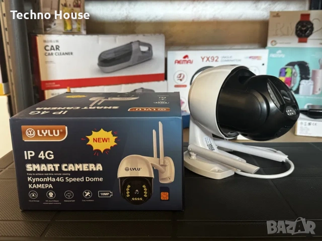 Куполна 4G SMART Камера 10MB, снимка 2 - IP камери - 53156702