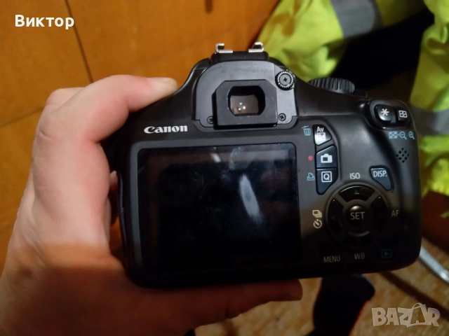 Фотоапарат Canon EOS 1100D с 18-55 обектив, снимка 5 - Фотоапарати - 52867769