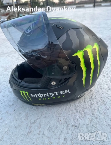Каска HJC RPHA11 Monster Edition, снимка 2 - Спортна екипировка - 51859181