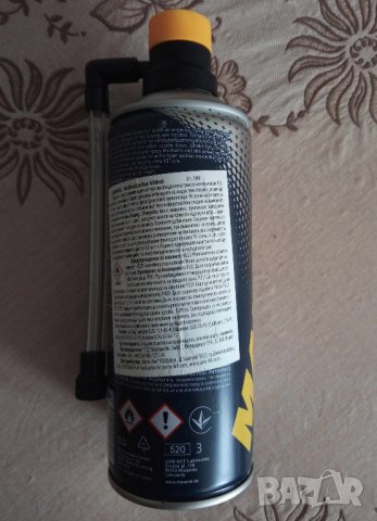 Продавам спрей за помпане на спукана гума Mannol, снимка 3 - Аксесоари и консумативи - 34563630