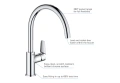 Смесител за кухня Grohe Start Edge, Гаранция, снимка 3