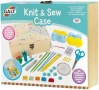 Нов Комплект за шиене и плетене за деца 7+ с инструменти и кутия, снимка 9