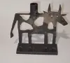 Ръчно изработен свещник , снимка 3