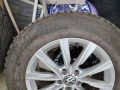 алуминиеви джанти 17 цола VAG /WV с нови зимни гуми 225/70 R17, снимка 3