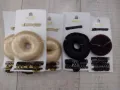Комплект гъба за коса за кок+фиби и шноли Capelli налични в русо и черно, снимка 2