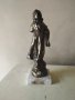 метална статуетка-викториянска дама, снимка 1 - Други ценни предмети - 41930929
