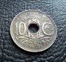Стара монета 10 сантима 1936 г. Франция - топ !, снимка 5