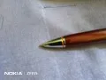 Харлей Дейвидсън Harley Davidson ballpoint roller pen марков метален ролер винтидж с номер отличен, снимка 6