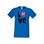 Мъжка тениска Свети Валентин Love Dogs, снимка 1 - Тениски - 35713493