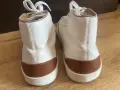 Мъжки високи кецове Zara бели с кафяв Кант размер 44, снимка 6