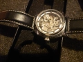 Автоматичен ,самонавивен часовник със кожена каишка., снимка 1