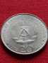 Монета 20 марки 1972г. ГДР-ГЕРМАНИЯ възпоменателна WILHELM PIECK 26674