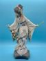 Lladro Spain Japanese Geisha “Teruko” w/ Folded Parasol “Гейшата”, снимка 1