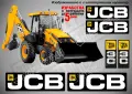 JCB строителна техника и механизация стикери, снимка 5