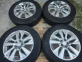 Лети джанти 17ки 5х108 Peugeot + зимни гуми 215/65/17 Michelin, снимка 2