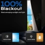 Нова Преносима затъмняваща щора 100% мрак за бебе RV кола спалня стая, снимка 6