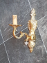 Старинен бронзов аплик в стил Луи 16, снимка 1 - Лампи за стена - 36349443