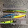 Комплект воблери и силиконови примамки-щука,костур,бяла риба , снимка 2