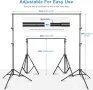 Стойка за фон за снимки VOLKWELL 2,5x3m, регулируема с чанта за носене, снимка 2