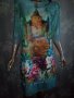 Floryday- Атрактивна рокля с флорална градина и замък- М/Л, снимка 6