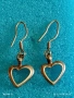 Романтични висящи сребърни обеци във формата на сърце ❤️ стил и елегантност 48089, снимка 3