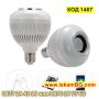 Цветна Bluetooth LED Крушка С Високоговорител RGB-E27 - КОД 1407, снимка 6