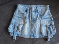 Bershka дамска къса дънкова пола , снимка 7