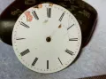 ЧАСТ от МЕХАНИЗЪМ от СТАР ДЖОБЕН ЧАСОВНИК с РИМСКИ ЦИФЕРБЛАТ За ЧАСТИ РЕСТАВРАЦИЯ 49620, снимка 1
