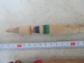 ДВЕ ДЪРВЕНИ ВРЕТЕНА - ранен соц, снимка 4