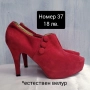 Дамски боти на ток номер 37, снимка 5
