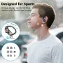 Rulafiss Q28 Безжичи слушалки, спортни Bluetooth 5.3, снимка 5