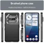 Nothing Phone (3a) - Противоударен Силиконов Гръб - Карбон, снимка 5