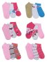 Дамски чорапи - 12 чифта, 6модела 