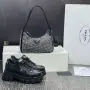 Prada Дамски Маратонки👟Дамски Спортни Обувки Прада - Бели Или Черни Код SEM-242, снимка 7