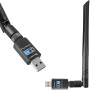 Мрежови адаптер Techkey AC600, 600 Mbps, Wireless-AC, USB, 5dBi, снимка 2