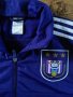 ADIDAS FC ANDERLECHT 2015/2016 TRACK JACKET - страхотно мъжко горнище, снимка 2