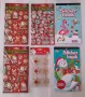 Коледни стикери + звезди, снимка 1