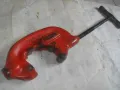 3 Цола RIDGID №23-3" Made in USA Тръборез масивен рязне стоманени тръби 68см/6,0кг/захват 11см , снимка 11