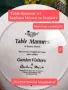 Чинии за стена Coalport England Градински посетители, снимка 6