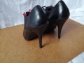 №36 Pleaser дамски обувки естествена кожа - висок ток, черен цвят, снимка 13