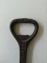 Винтажна чугунена отварачка за бутилки CROWN CORK OPENER Reg  RD 702661. САЩ, снимка 4