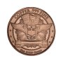 1 oz медна монета - St Gaudens Walking Liberty, снимка 2