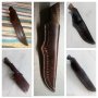 Кания/калъфи за нож - ръчна изработка (лов , риболов , туризъм),case for knife, снимка 1 - Ножове - 26519928